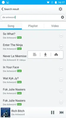 Lossless Music android App screenshot 4